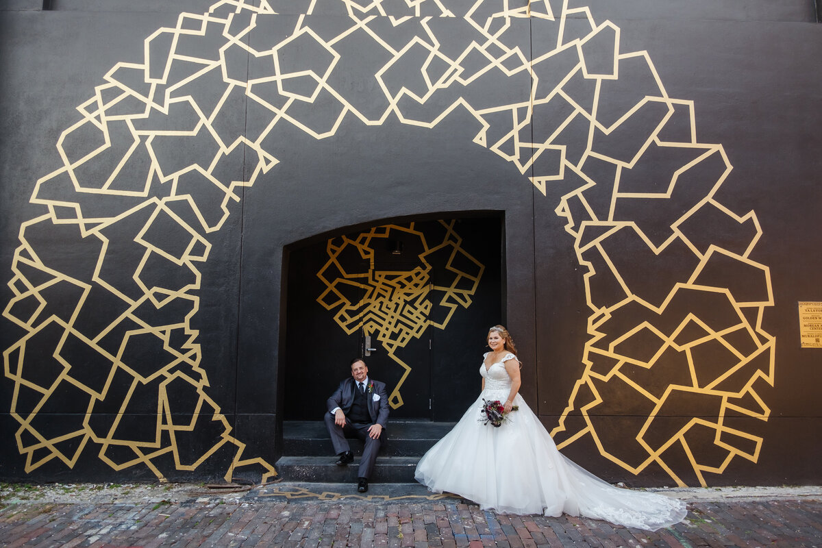 15 - St. Petersburg Halloween Wedding Bride & Groom - Tampa Bay Wedding Planner