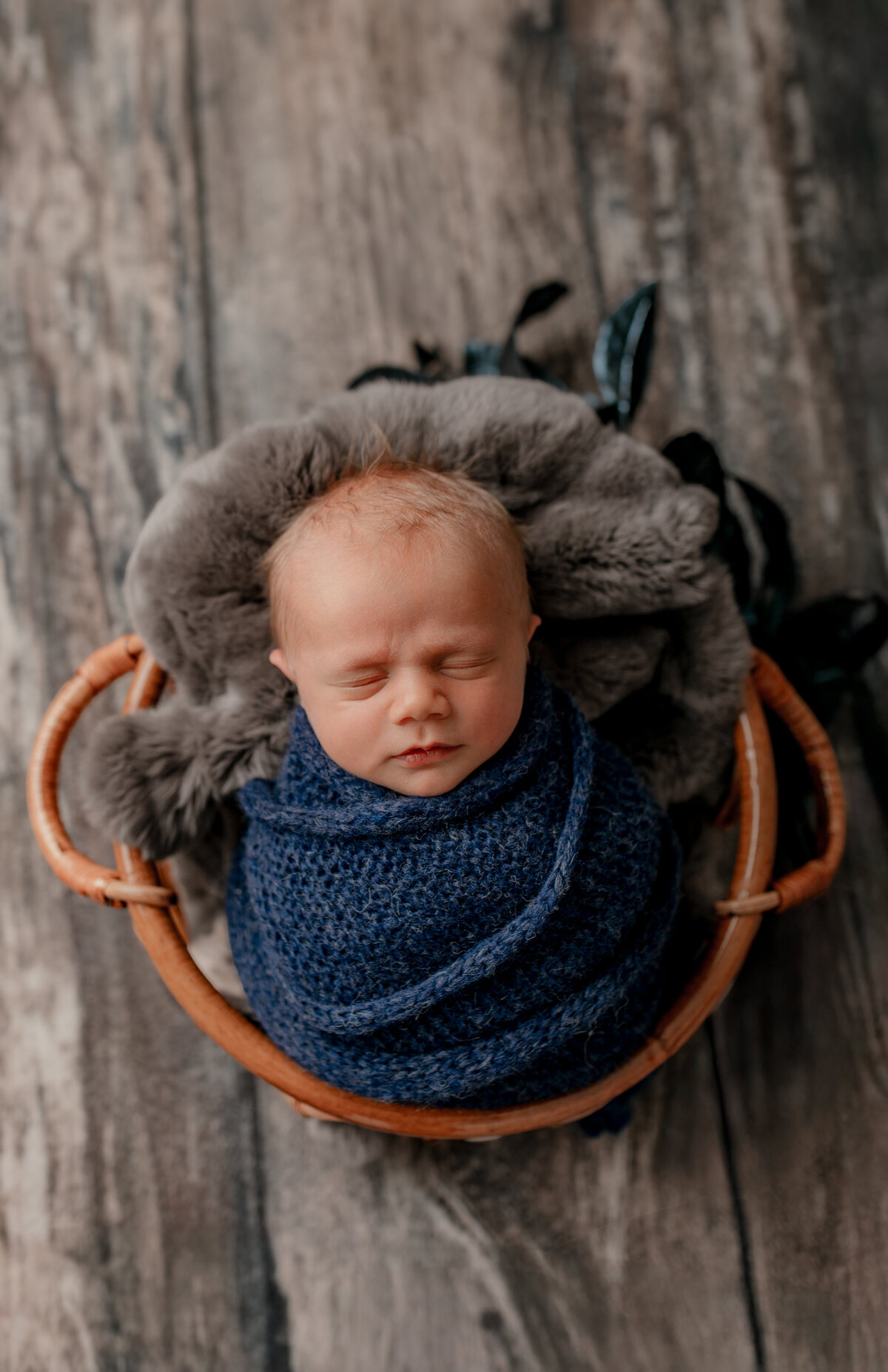 Newborn-baby-boy-blue outfit