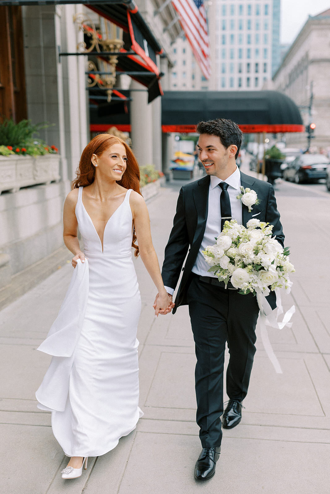 Boston Public Library Wedding-Halie Child Photography-25