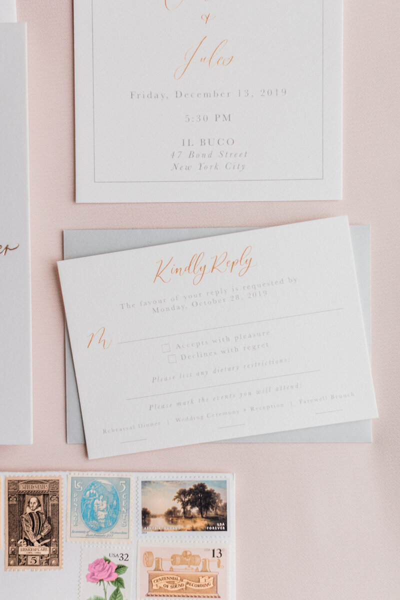 pirouettepaper.com _ Wedding Stationery, Signage and Invitations _ Pirouette Paper Company _ Colony Club Upper East Side New York City Wedding _ Lindsay Campbell Photography  (2)