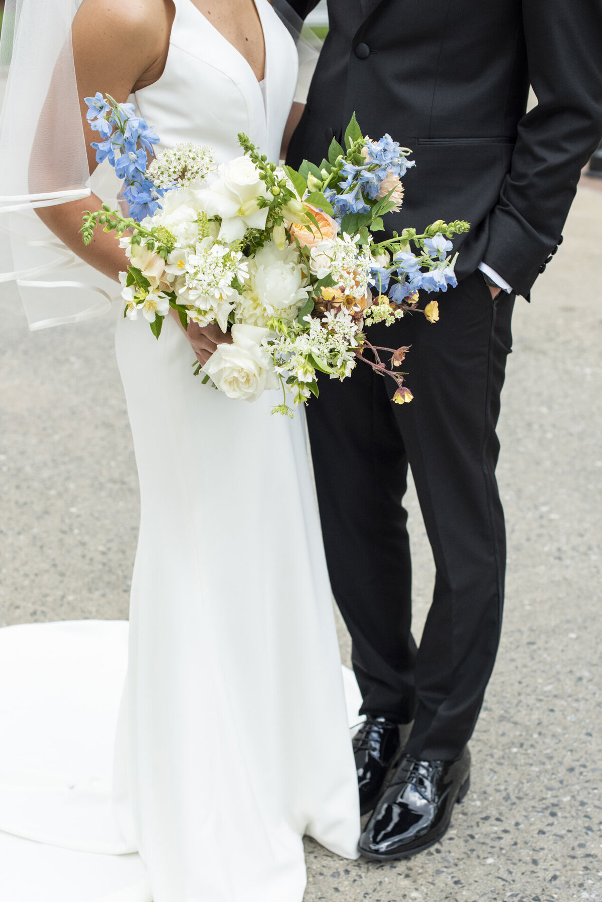 Couples wedding attire