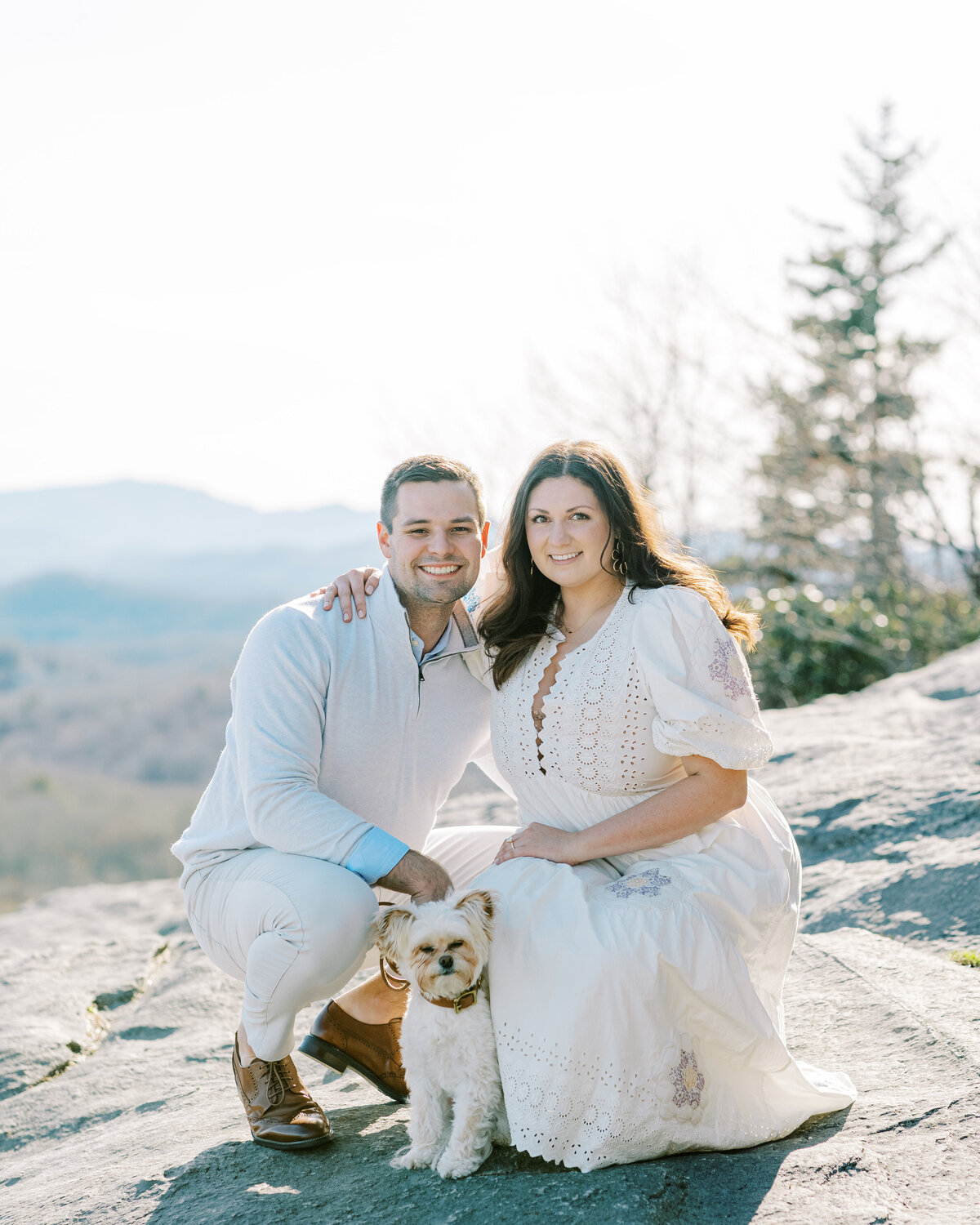 The Fourniers | Grandfather Mountain Engagement-28