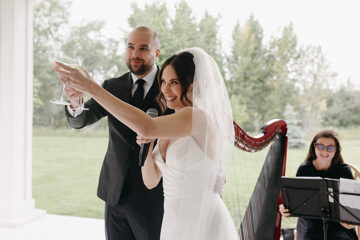 Stephanie & James _ Modern Elegant Sparrow Lane Wedding -446