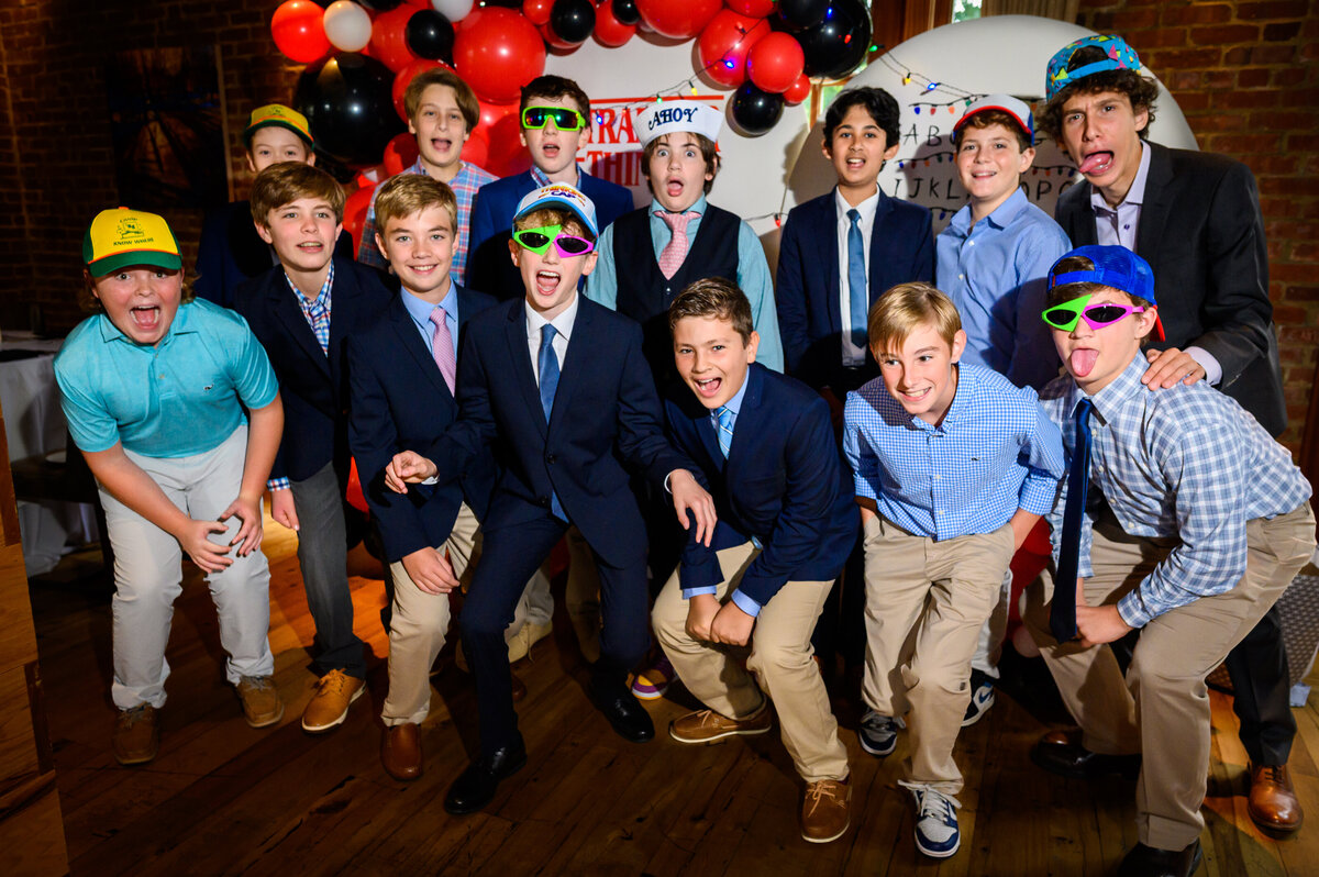 Tyler Lasky's Bar Mitzvah at Nintey Acrews at Natirar - Tyler, Family & Friends Photos-57