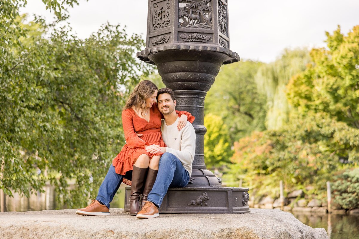 boston public garden perfect engagement photo session location by allie photo
