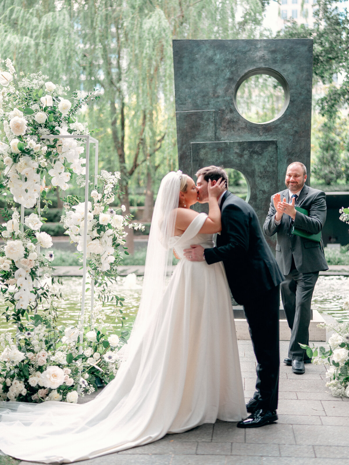 Nasher Sculpture Center Dallas Wedding 769