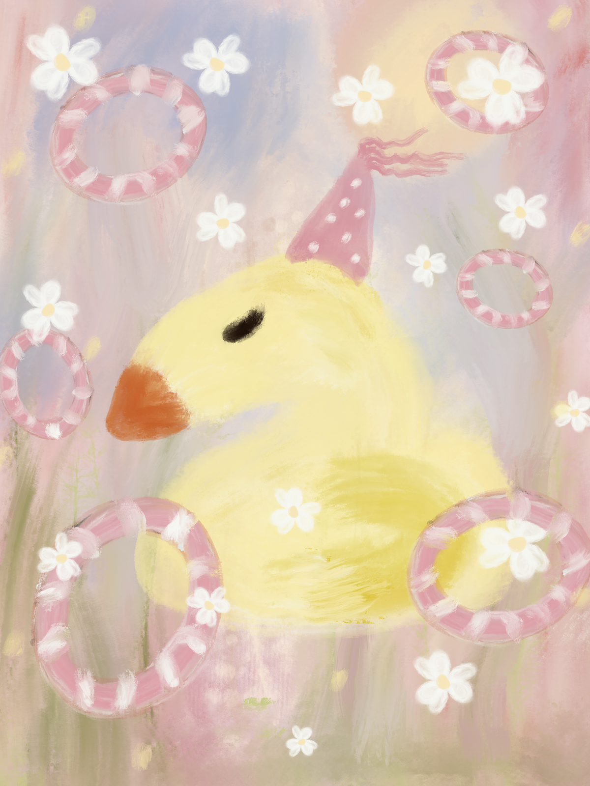 Ducky with Hola Hoops