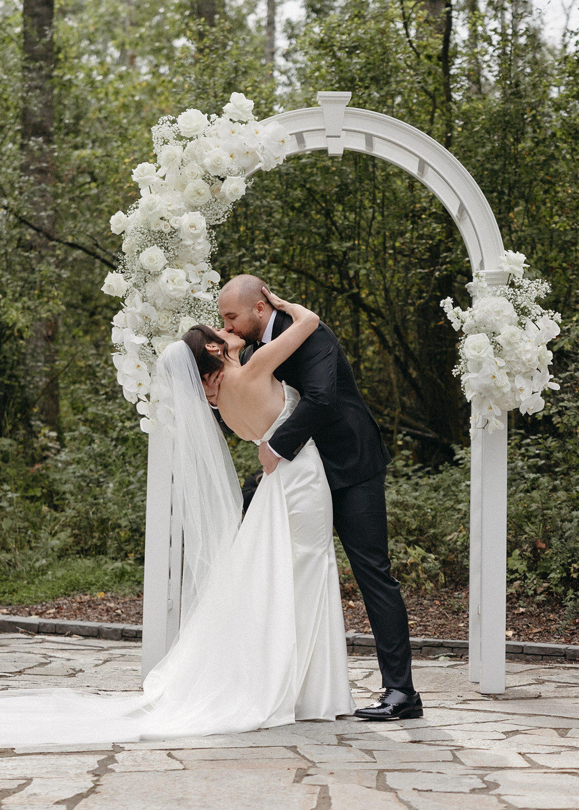 Stephanie & James _ Modern Elegant Sparrow Lane Wedding -384