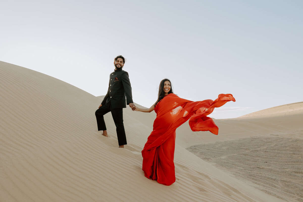 Suchitra + Arin's Engagement at Glamis sand dunes and Mt Laguna | San Diego Photographer Parallel33 Photography-71