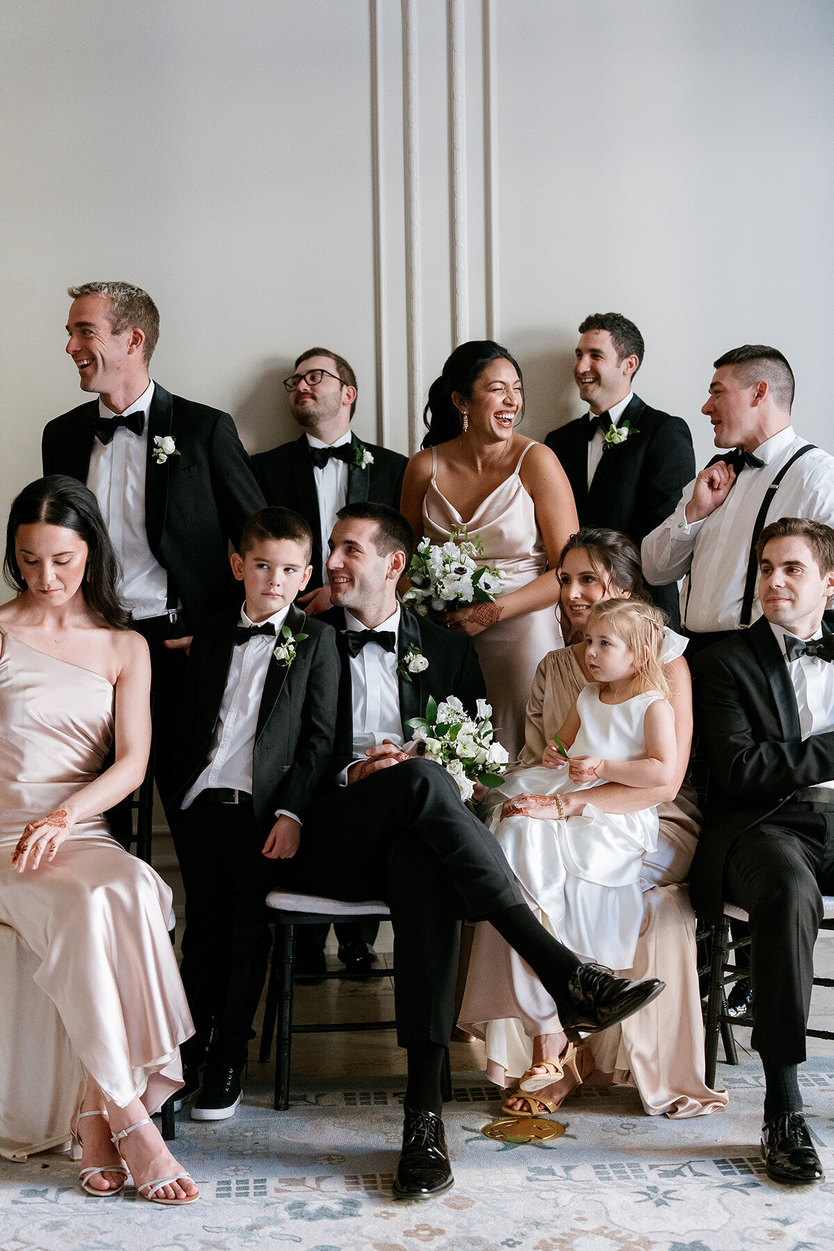 Multicultural Black Tie Wedding at The National Museum of Women in the Arts in Washington, DC 0037