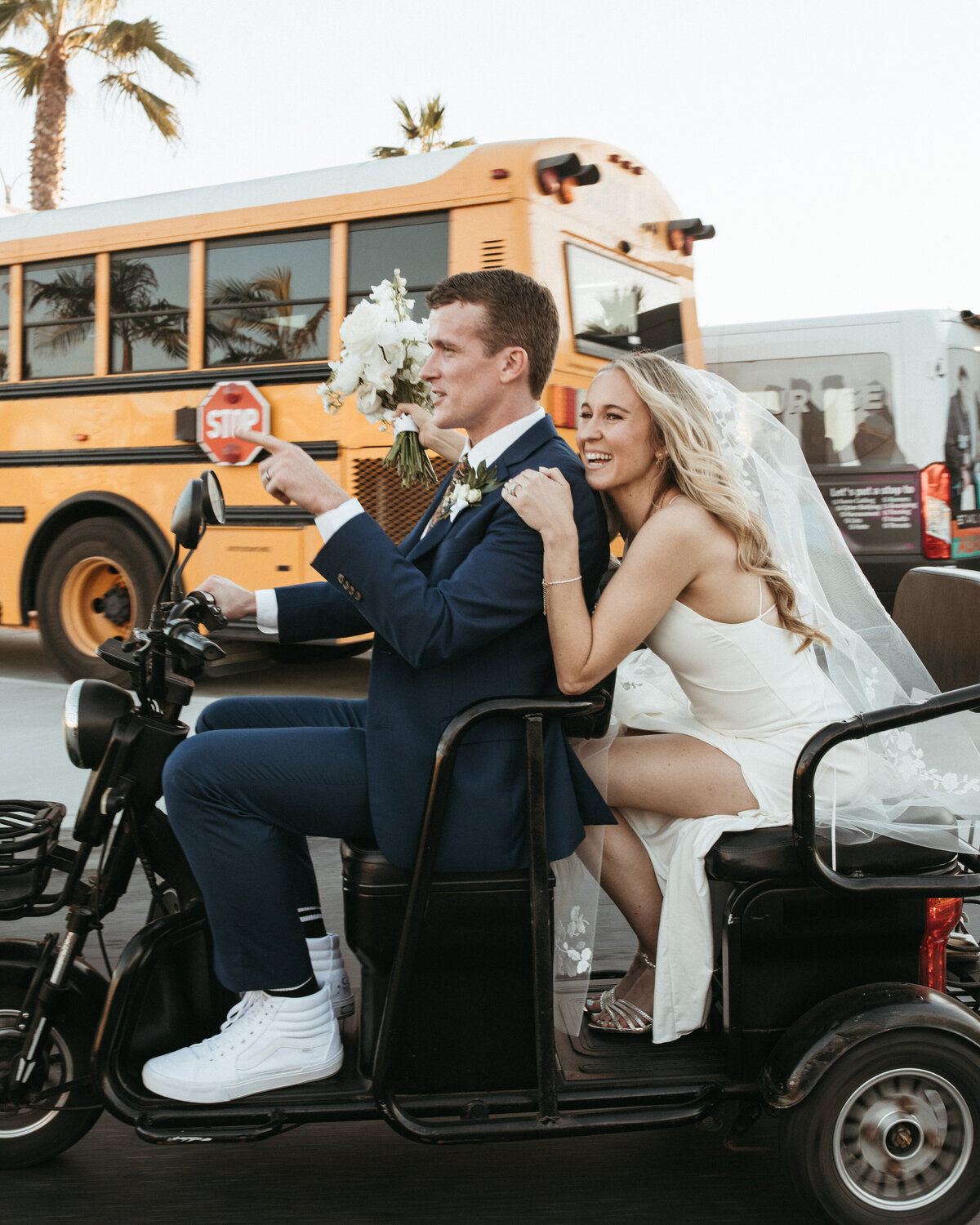 Groom-Bride-Electric-Scooter-Newport-Beach-1147