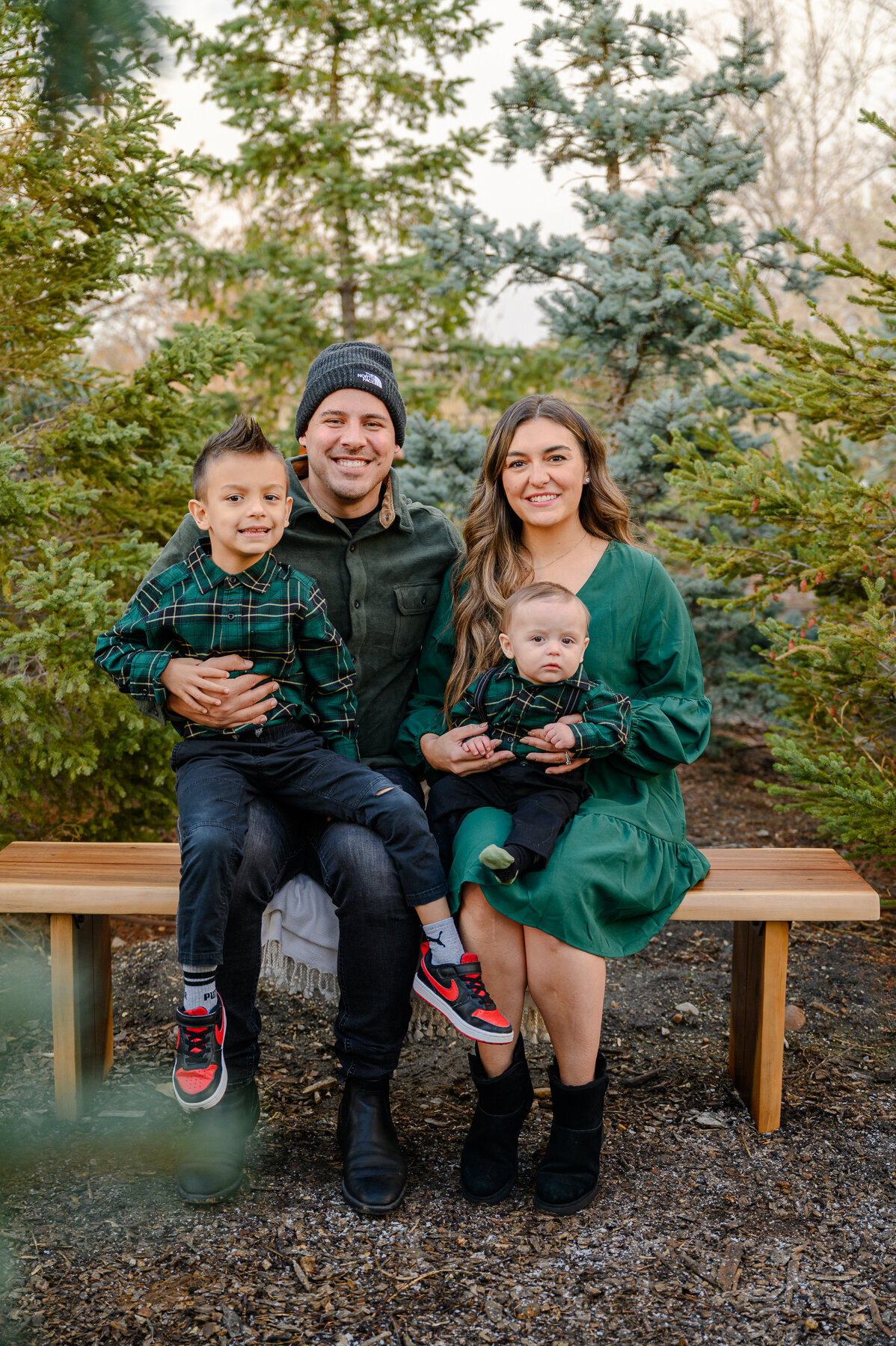 Alice Photo co Christmas family photos utah family photographer Tree Farm Utah County-5111
