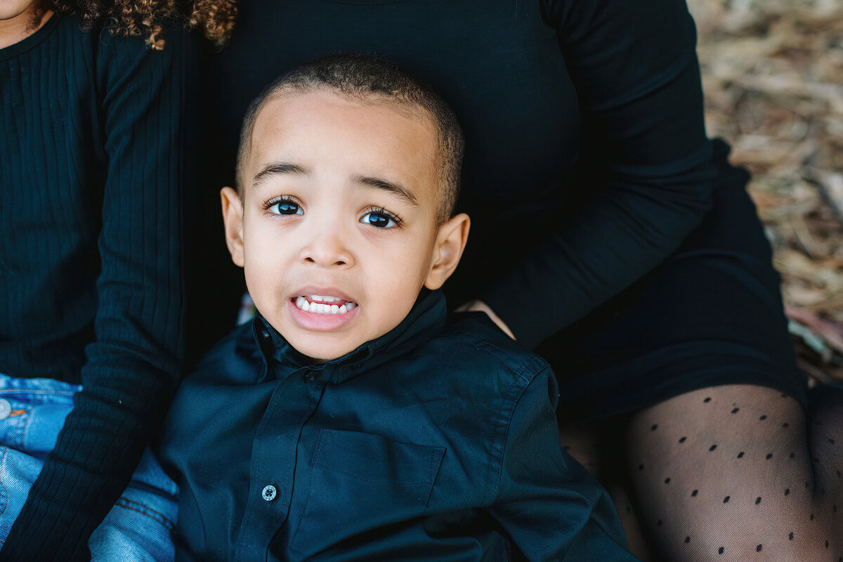 Portrait of young child taken by Andrea Dawkins Long Beach Photographer
