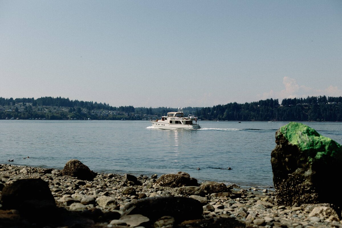 Luxury wedding photography at Seattle waterfront, cinematic portraits.