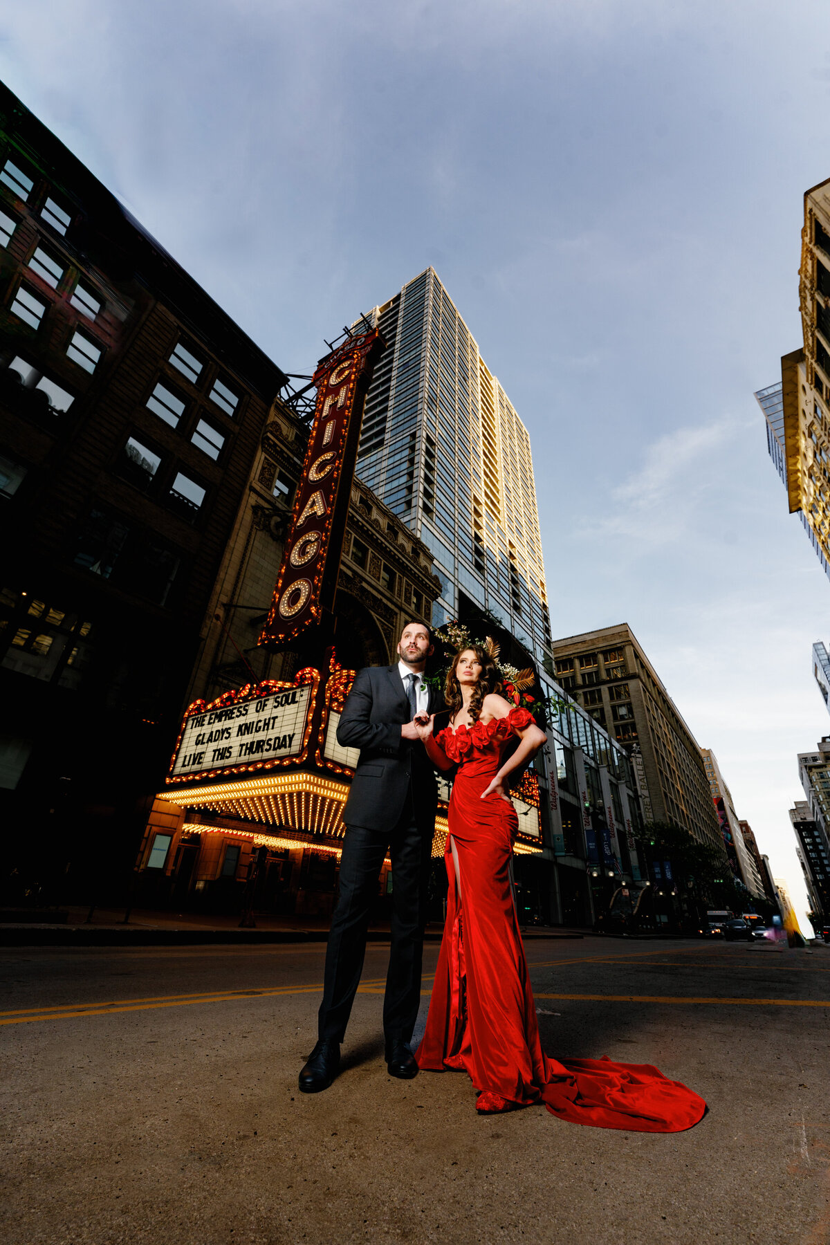 Aspen-Avenue-Chicago-Wedding-Photographer-Union-Station-Chicago-Theater-Engagement-Session-Timeless-Romantic-Red-Dress-Editorial-Stemming-From-Love-Bry-Jean-Artistry-The-Bridal-Collective-True-to-color-Luxury-FAV-121