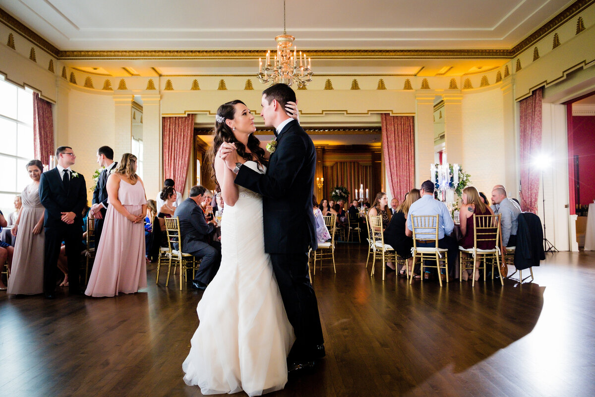 first dance  Allegheny Country Club