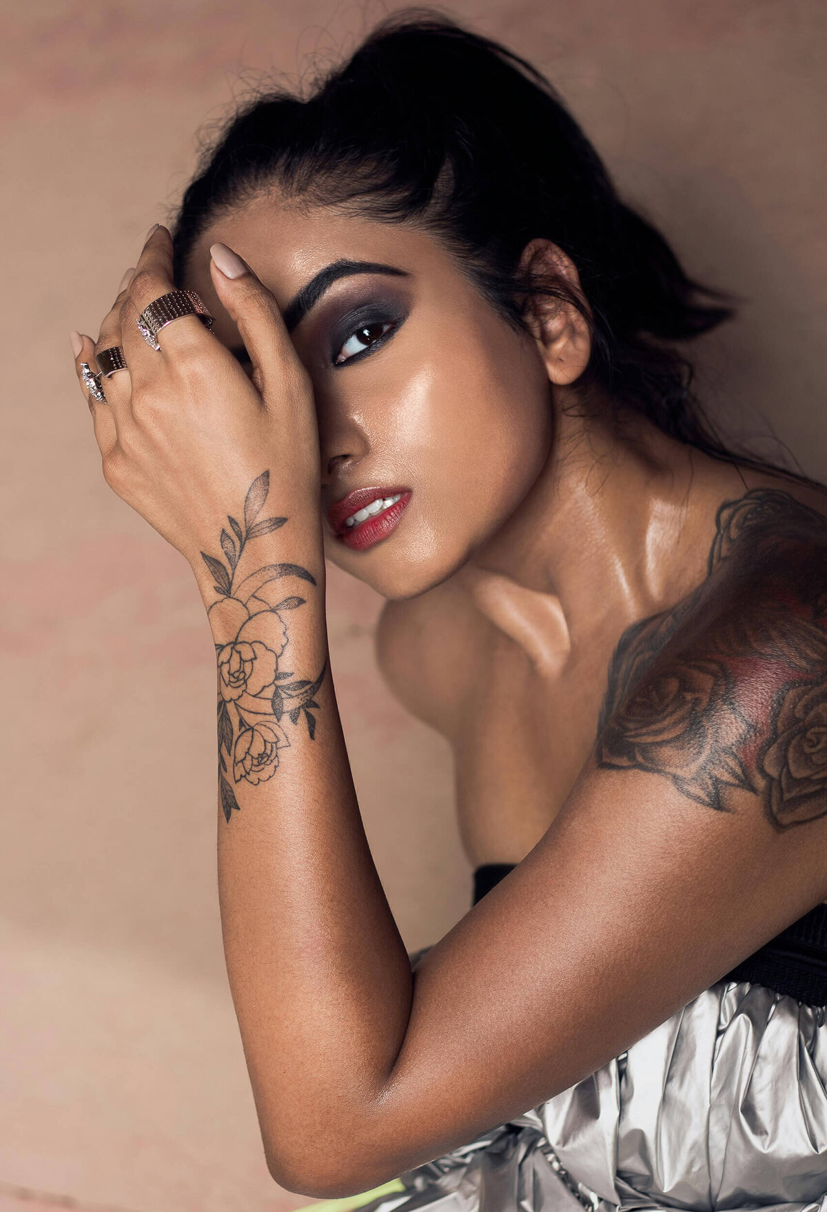 Woman-Wrist-Shoulder-Tattoos