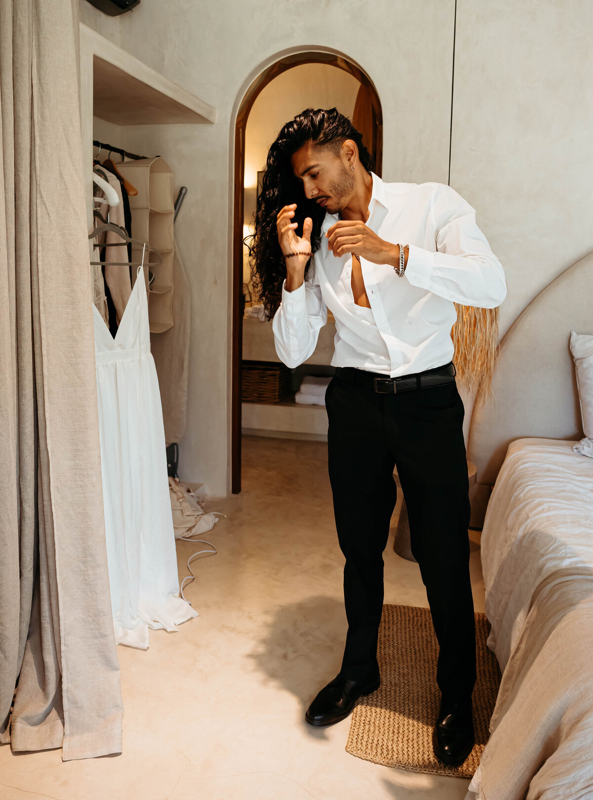 2. Getting ready - Tulum, Mexico wedding -9183