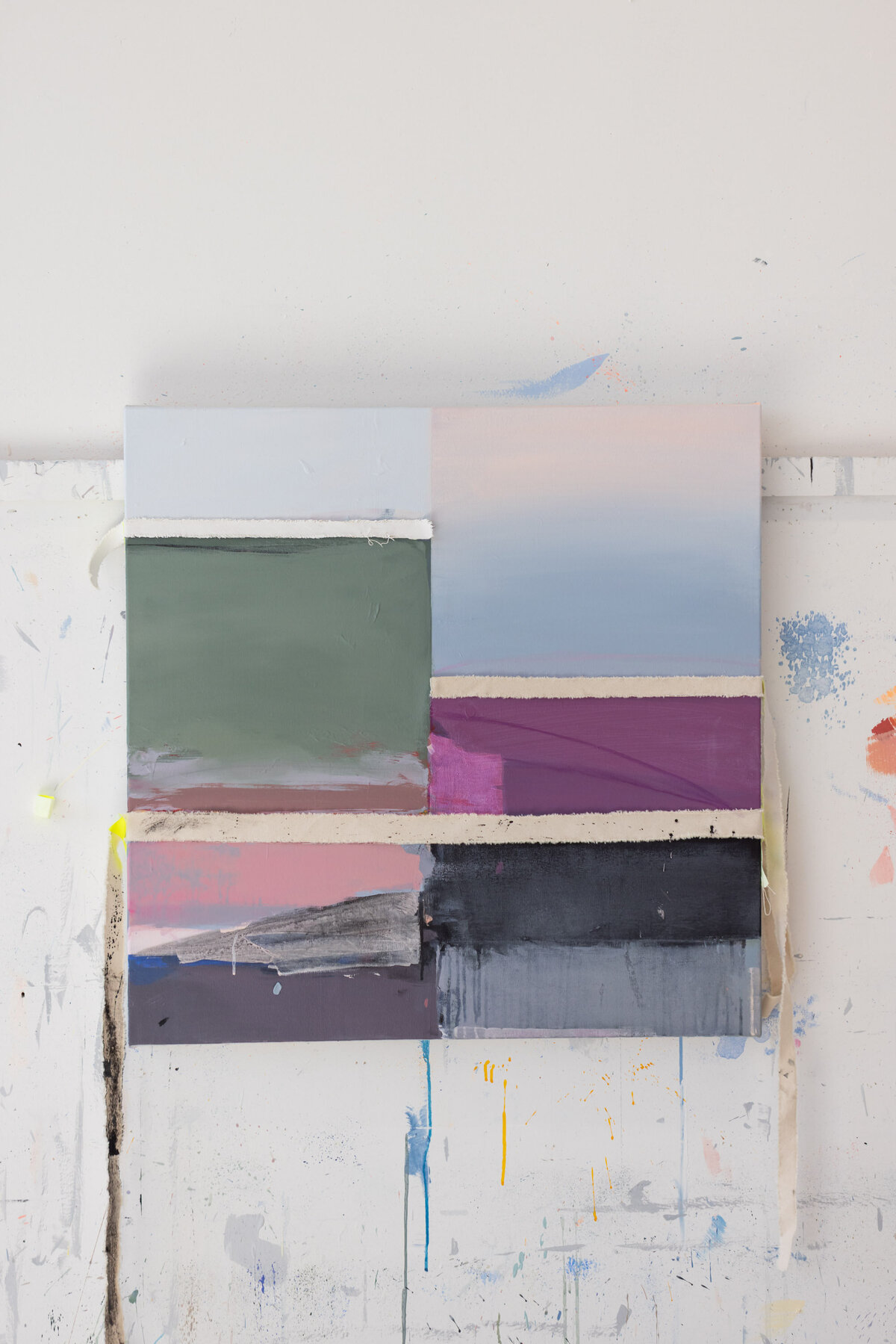 In-studio-brand-photography-painting-in-progress