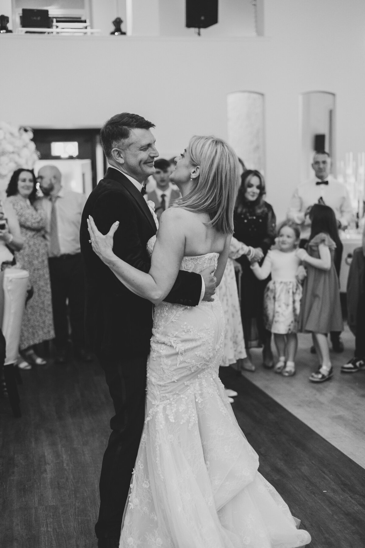 First dance for Jill and Chris