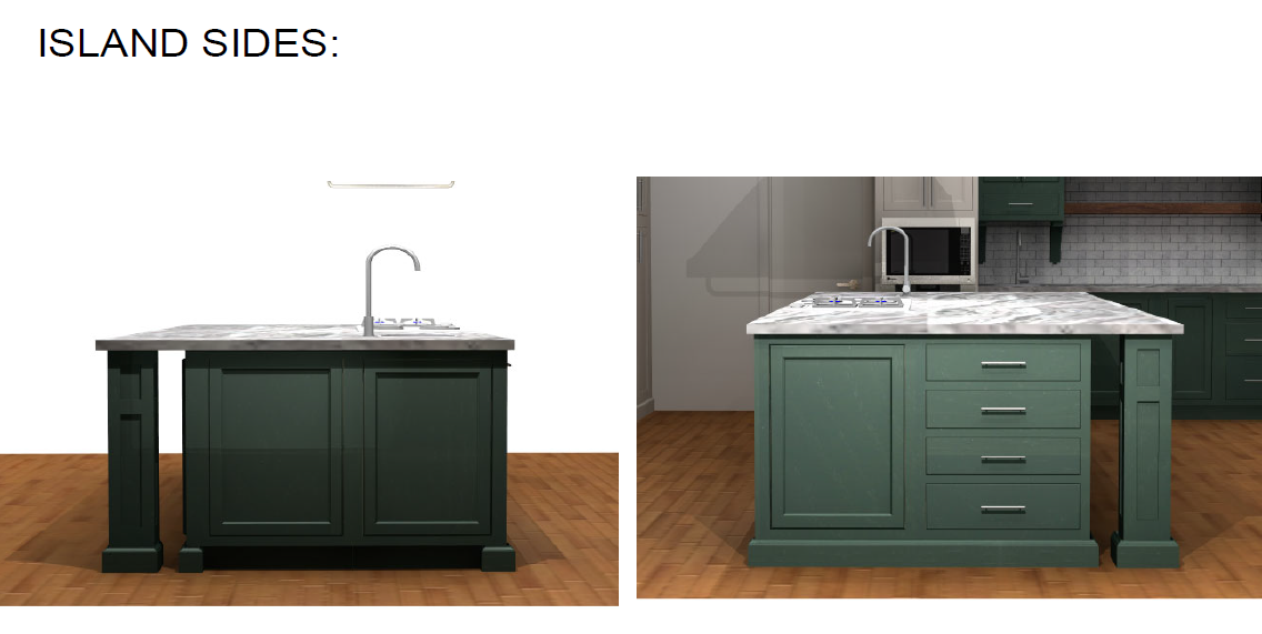 6 Wall Side Island Views