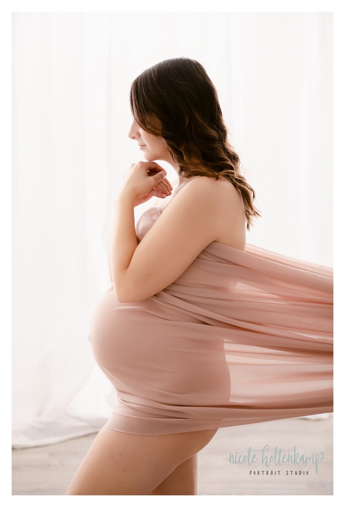 Maternity Sessions in Studio Princeton MN