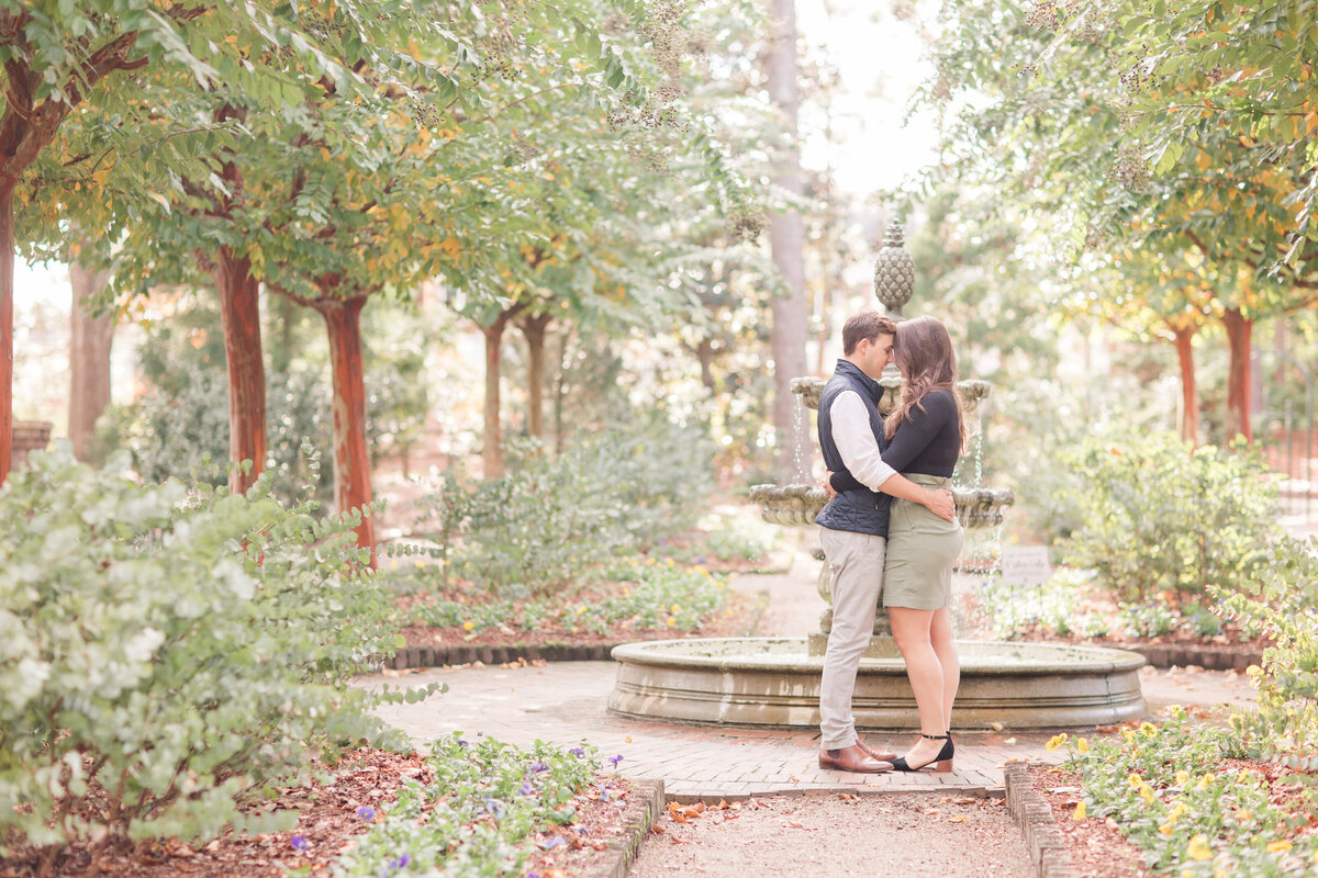 Jennifer B Photography-Bill & Shanin's Engagement Session-Sandhills Gardens and Pinrhurst NC-2020-0065