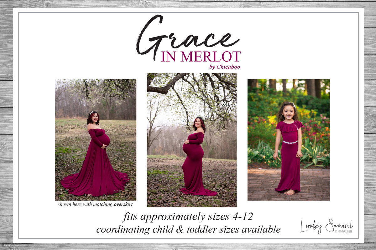 LS Maternity Closet Grace Merlot