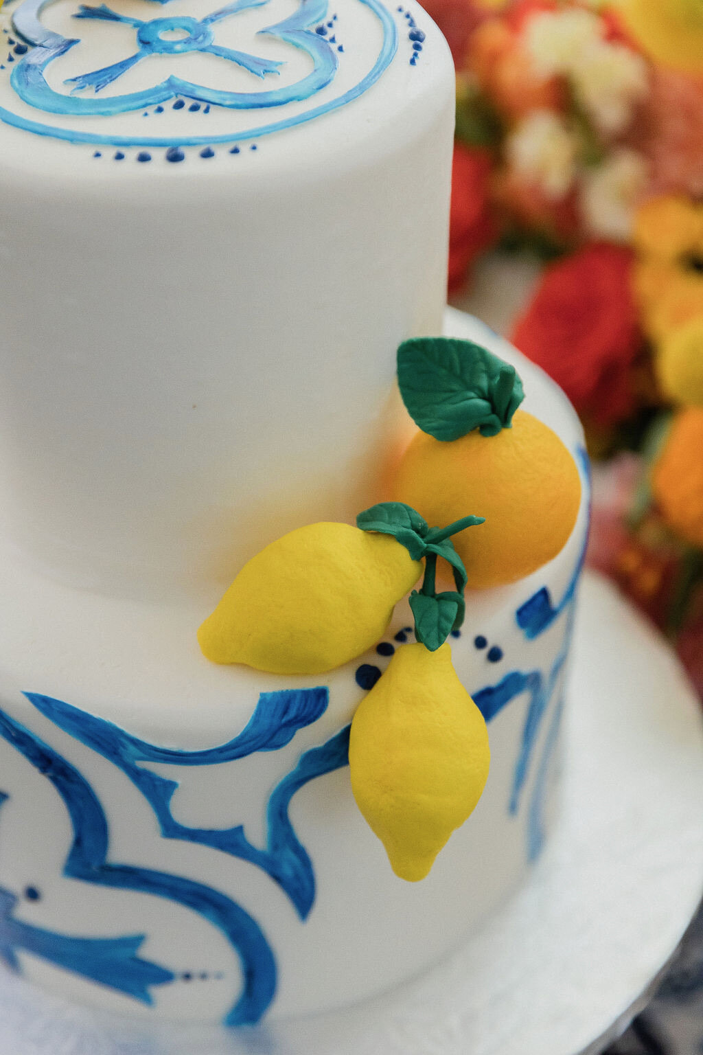 lemons, cake, greece