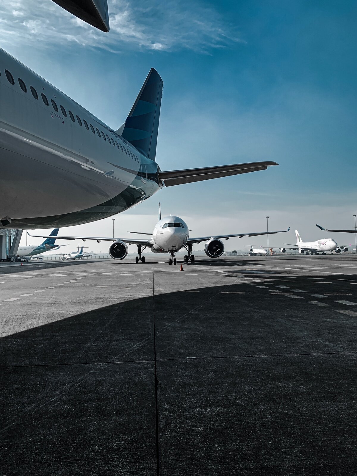 aircraft on tarmac