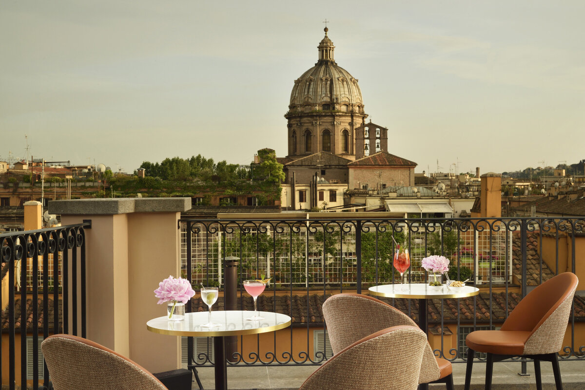 Waterstone - Hotel L'Orologio - Rome - Italy - Luxury Boutique Hotel - 02 Terrace San Carlo ai Catinari