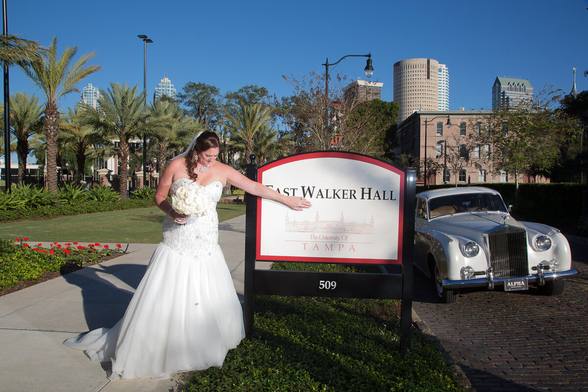 6 - University of Tampa Wedding Bride - Tampa Bay Wedding Planner