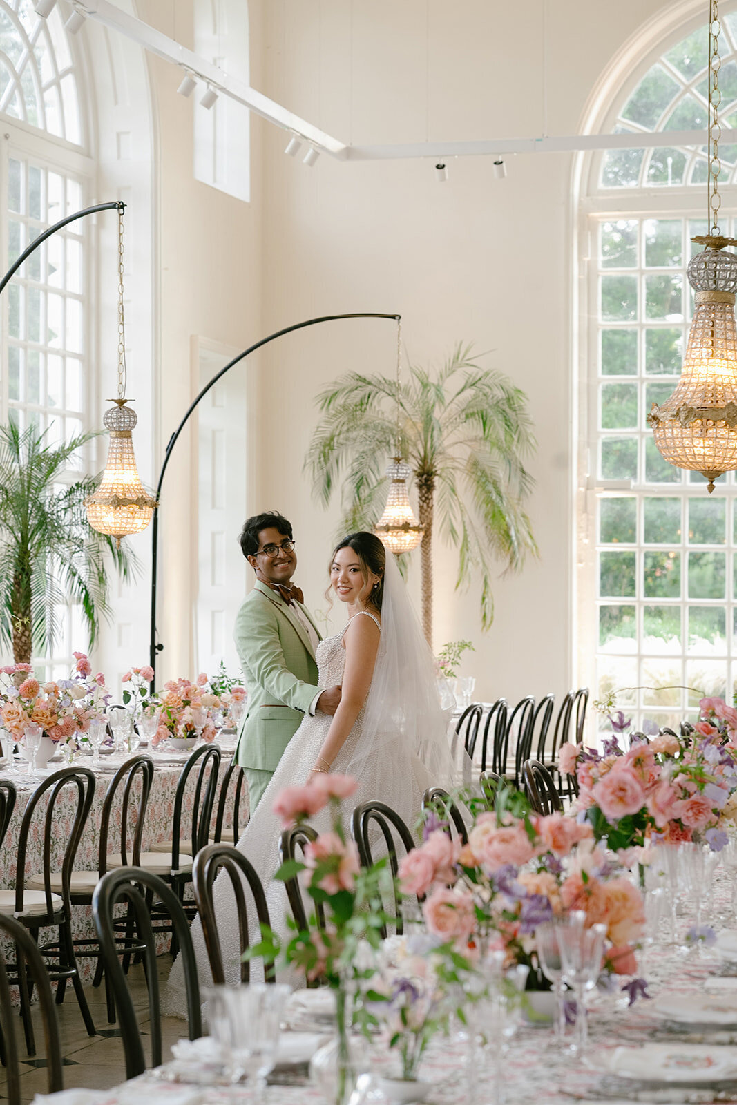 Attabara Studio UK Luxury Wedding Planner at Kew Gardens by Sasha Dove-445