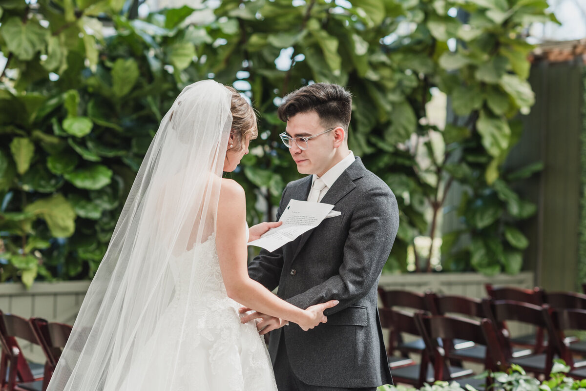 BLUSH AND BLACK SPRING PLANTERRA CONSERVATORY WEDDING IN WEST BLOOMFIELD, MICHIGAN PROVIDED BY KARI DAWSON, TOP-RATED DETROIT WEDING PHOTOGRAPHER, AND HER TEAM29
