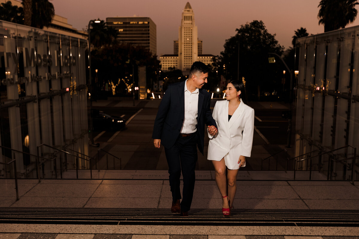 City Lights engagement-27