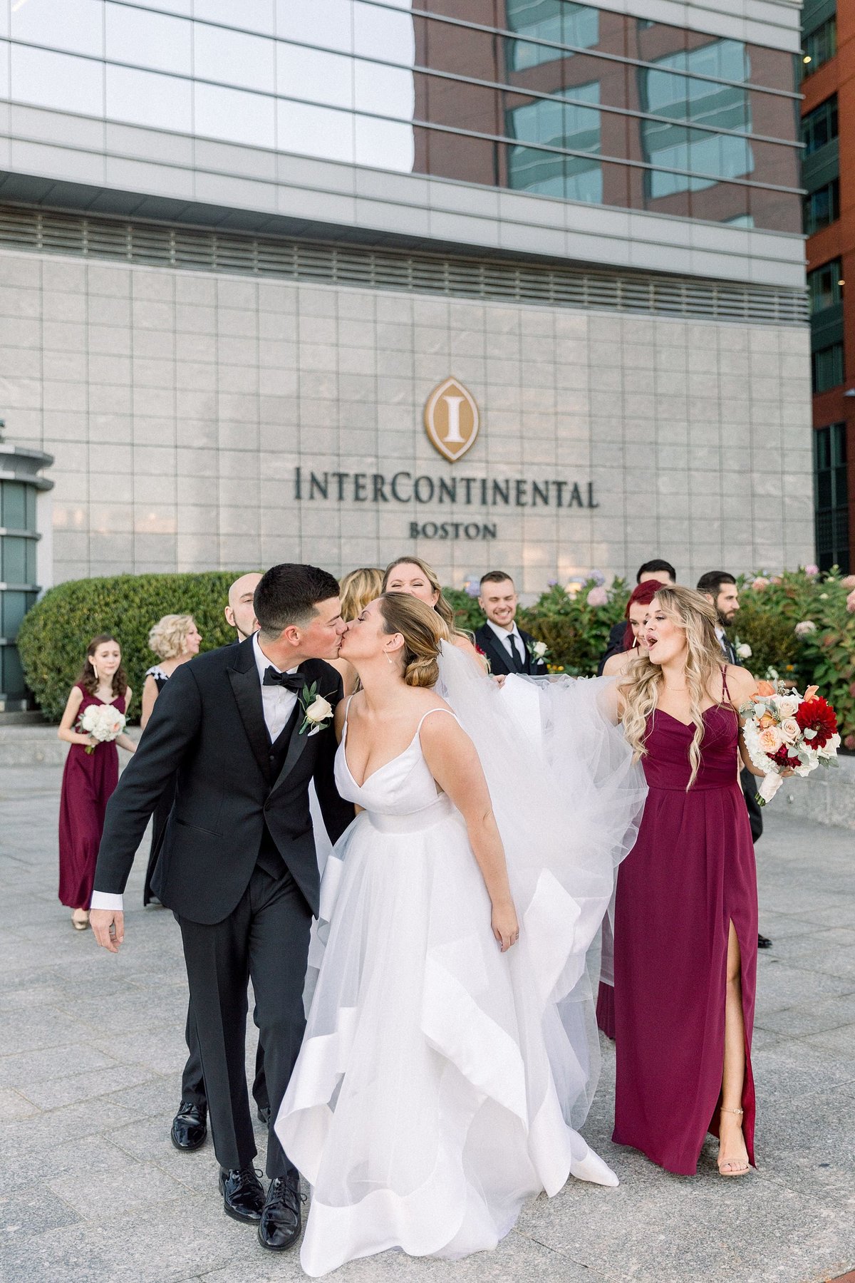 InterContinental Boston Wedding Photos By Halie-Post-Ceremony Portraits-4