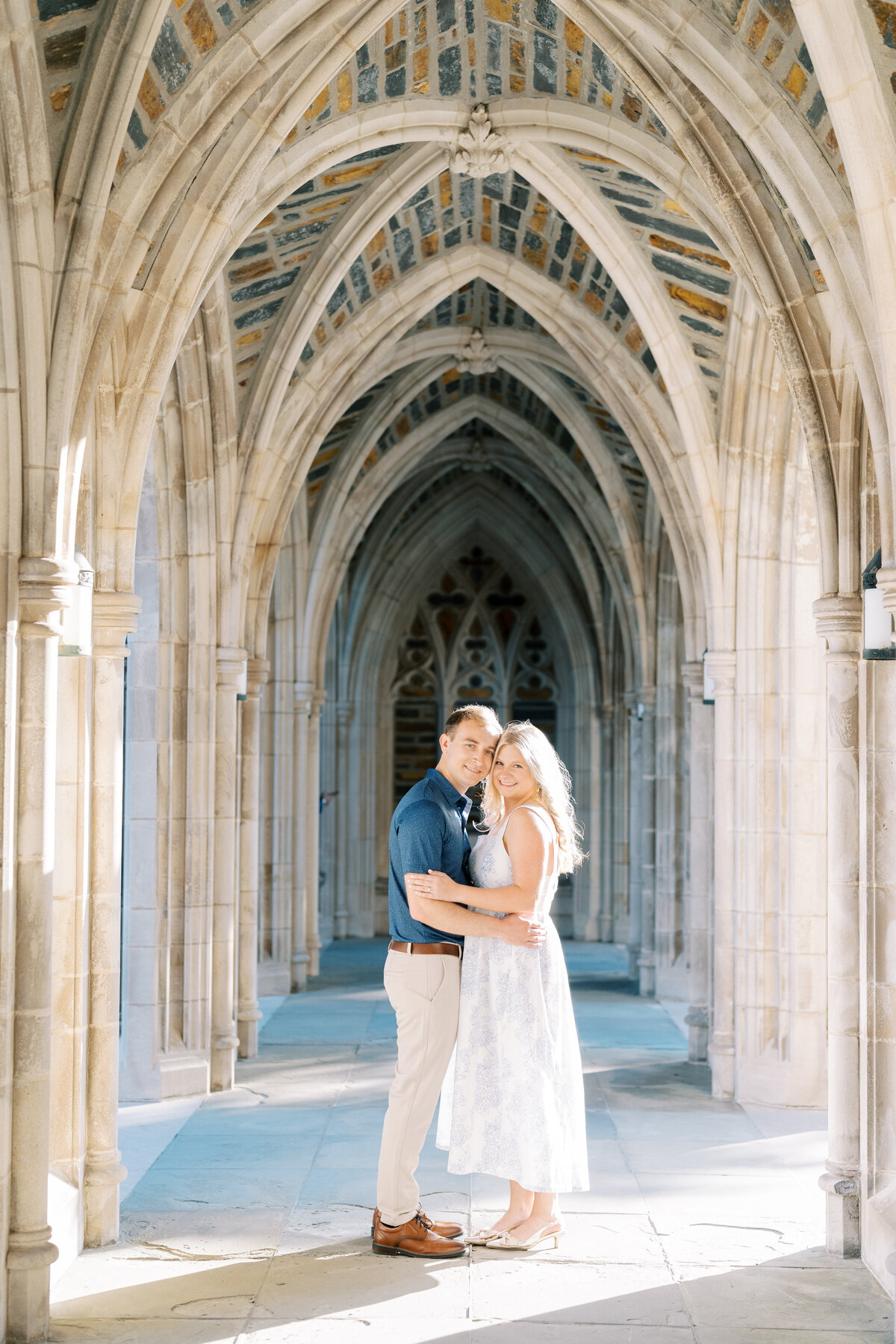Gracie + Ethan - Engagement Session at Duke Gardens with Tanika Jane Photography-46