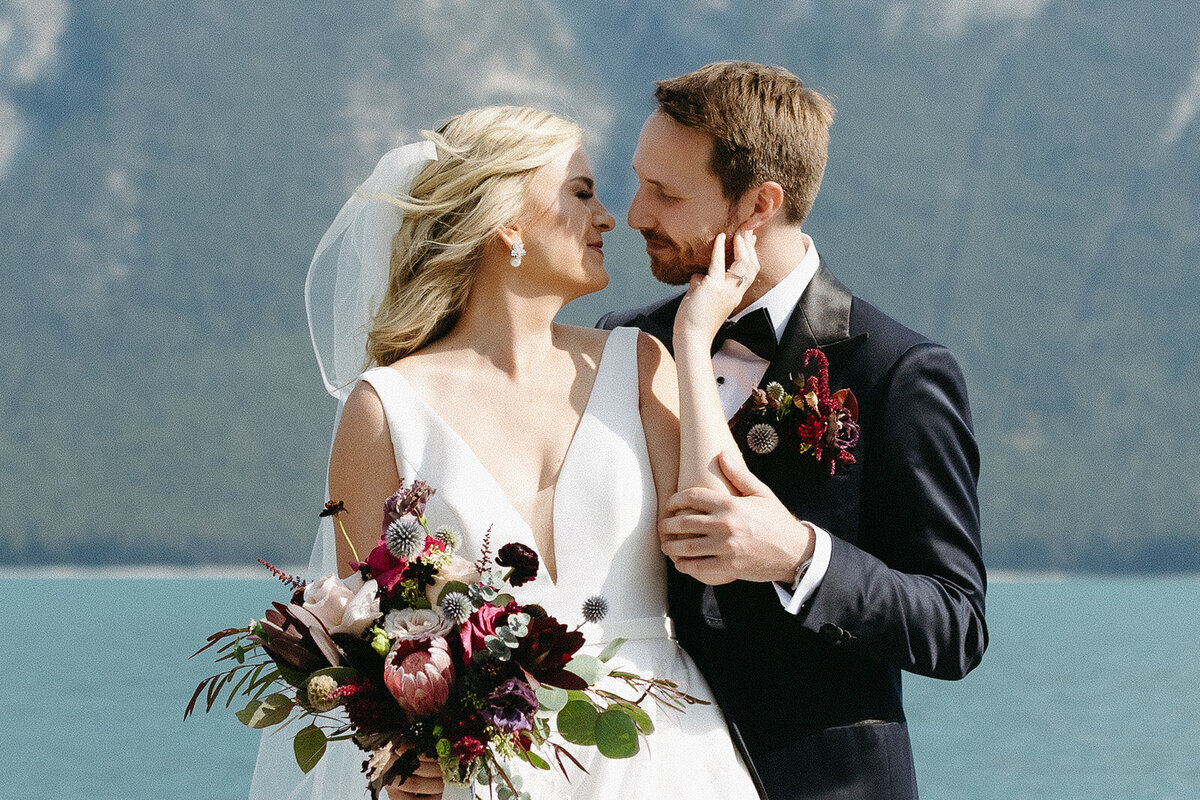 Mr & Mrs Wolf _ Intimate Wedding Banff Alberta Canada-145