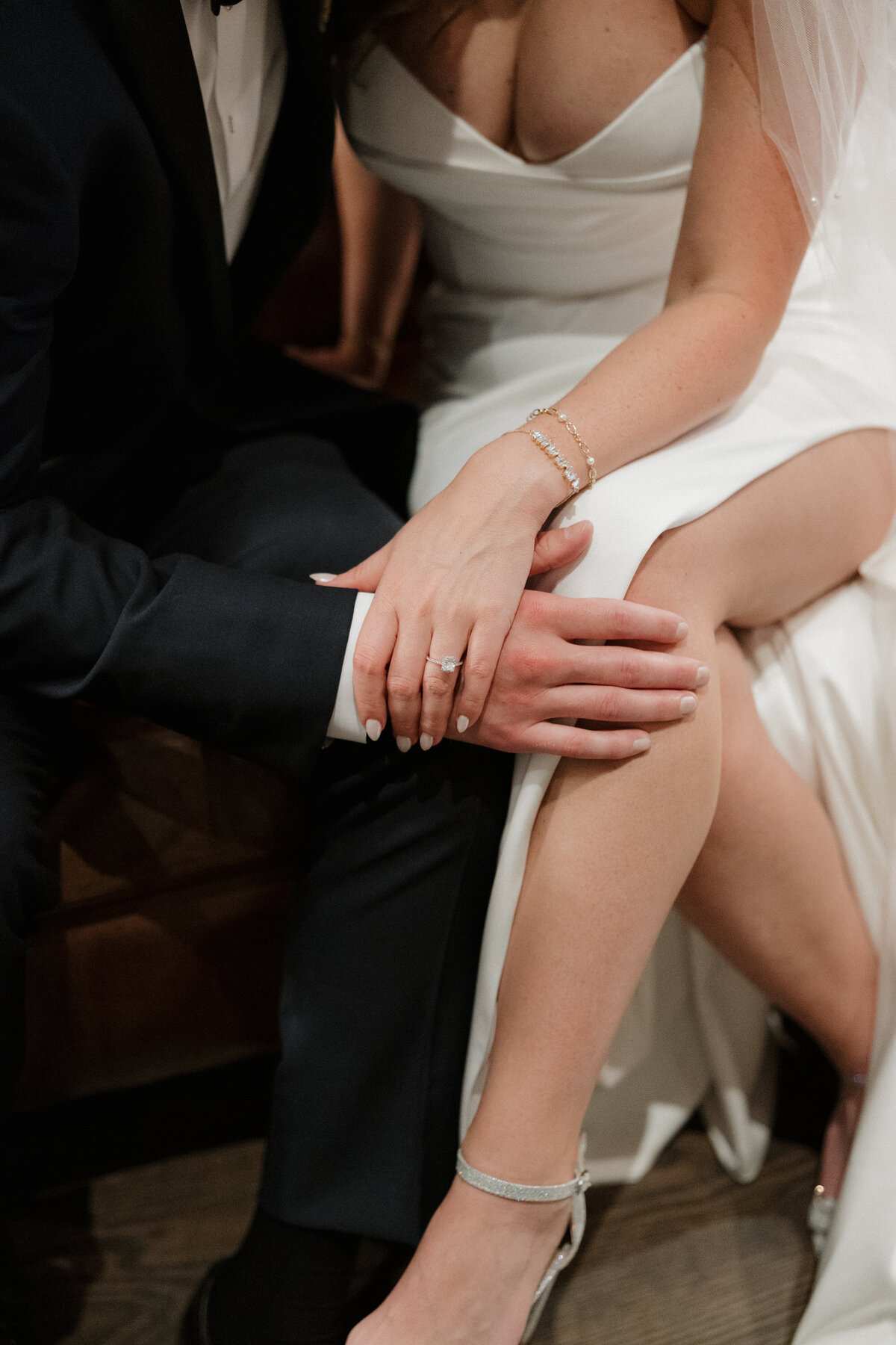 Indianapolis wedding photographer candid couple detail