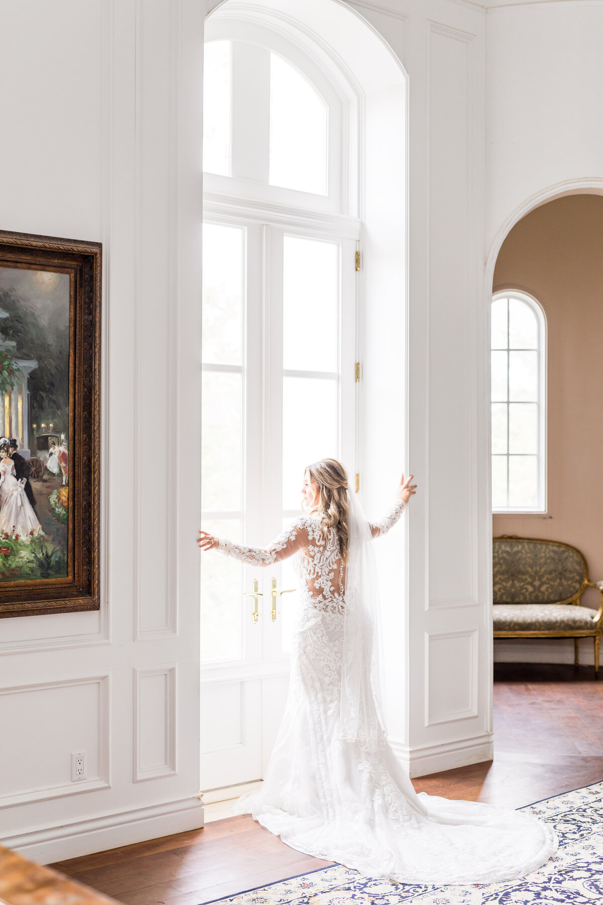 Luxury Bride gets ready before Wedding Day Ceremony