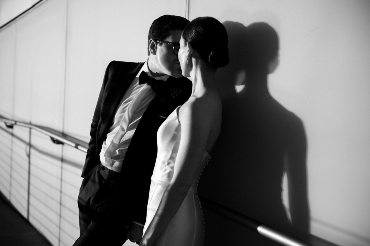 Chic Wedding Portraits at The Kennedy Center in DC 2