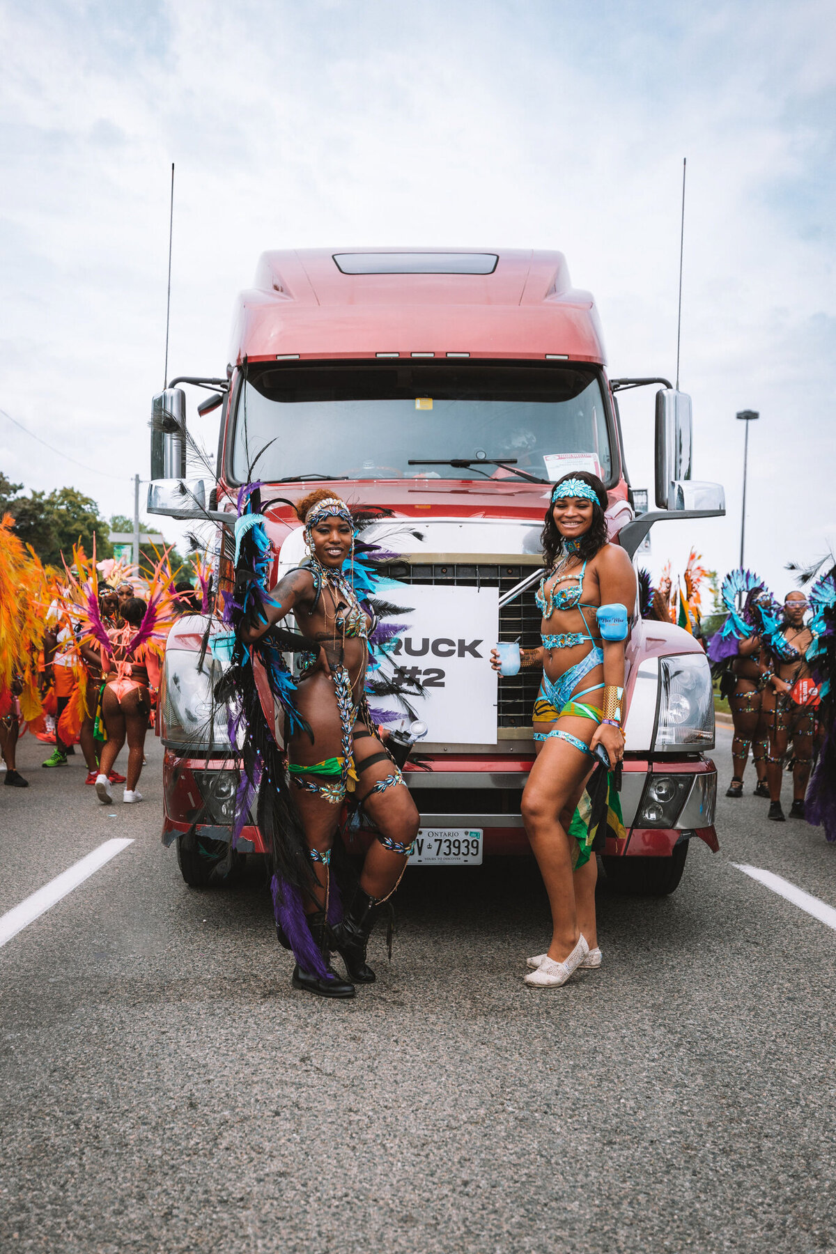 Photos of Masqueraders from Toronto Carnival 2023 - Sunlime Mas Band - Medium Band of The Year 2023-108