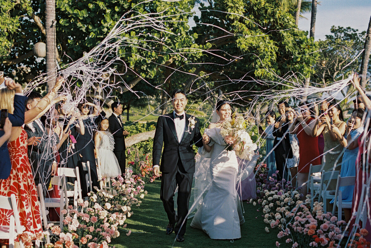 Four Seasons Colorful Wedding on Oahu by Amanda Hartfield-97