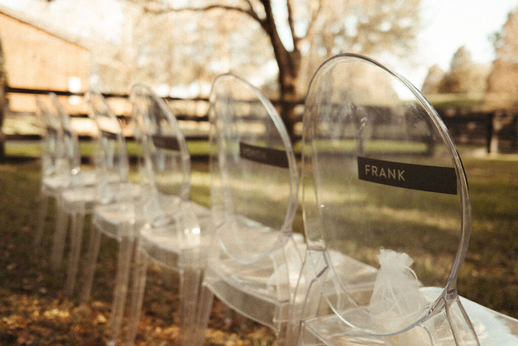 8 - Mision Lago Estate Wedding Enchanted Garden Ceremony Seatinng - Tampa Bay Wedding Planner