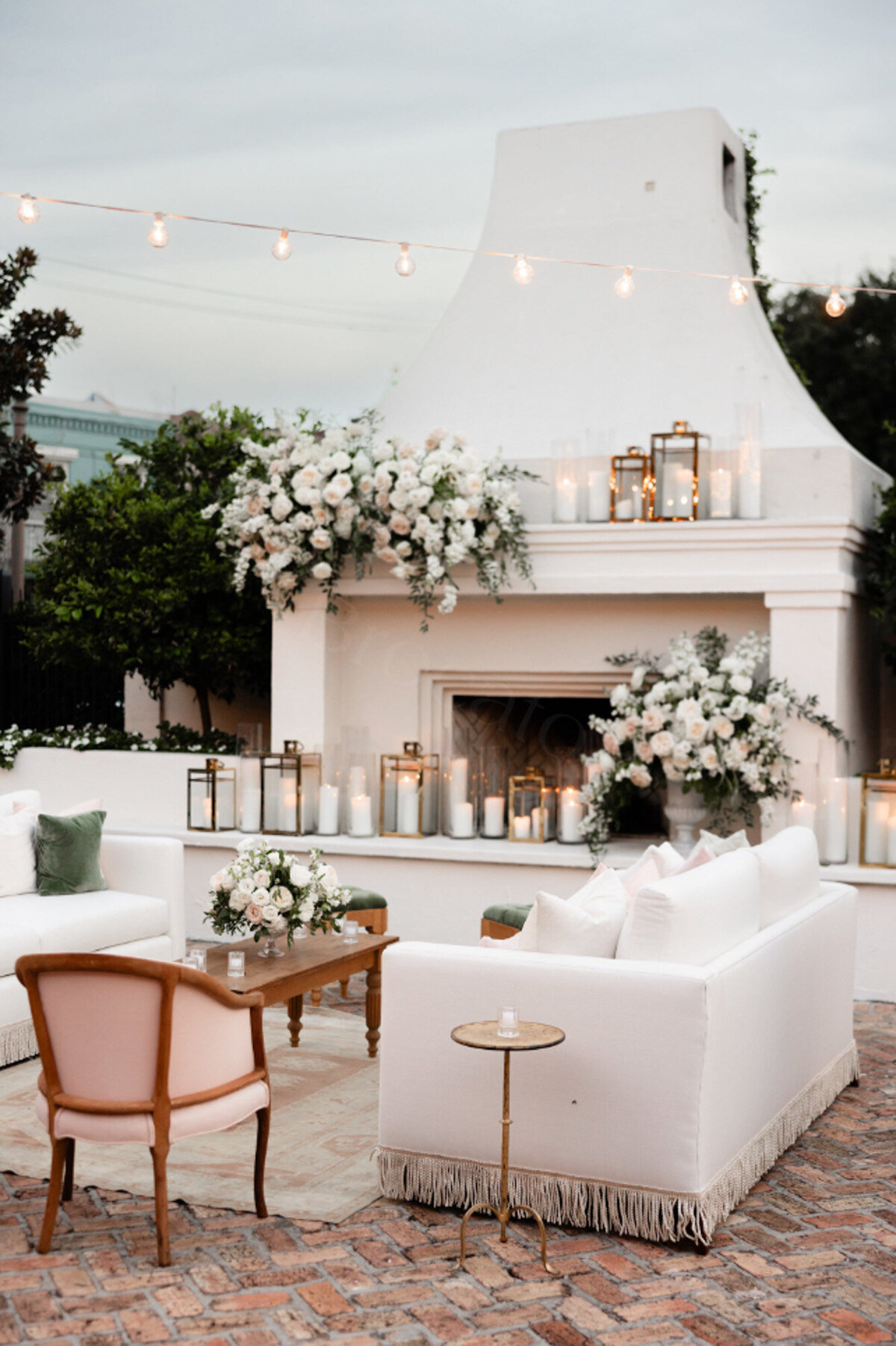 Renee and Brock's luxury il Mercato Wedding in New Orleans