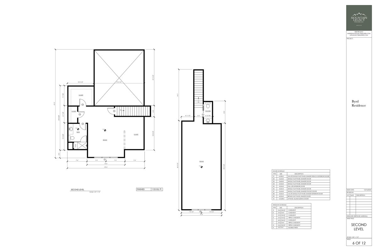 New construction custom home in Asheville, NC