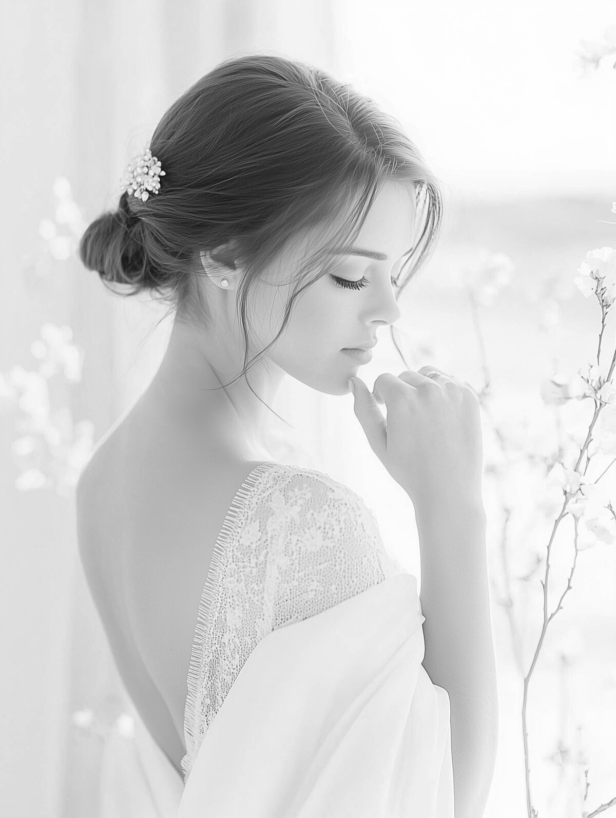 Cami & Co. Design - Wedding Stock - B&W-103