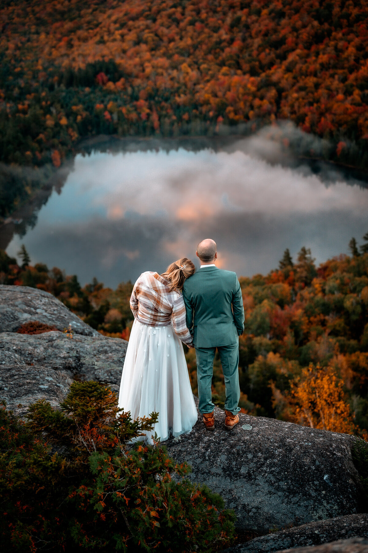 Adirondack Mountain Elopement Heart Lake-27
