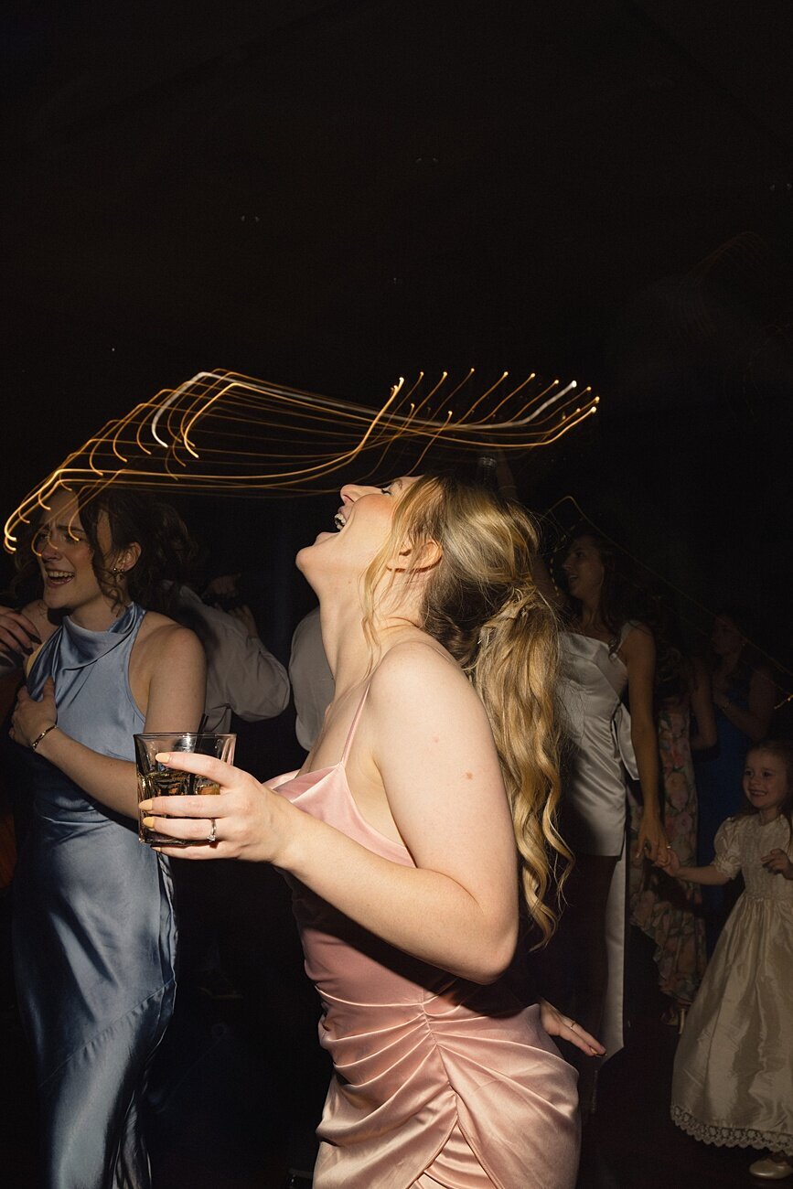 dancing at reception