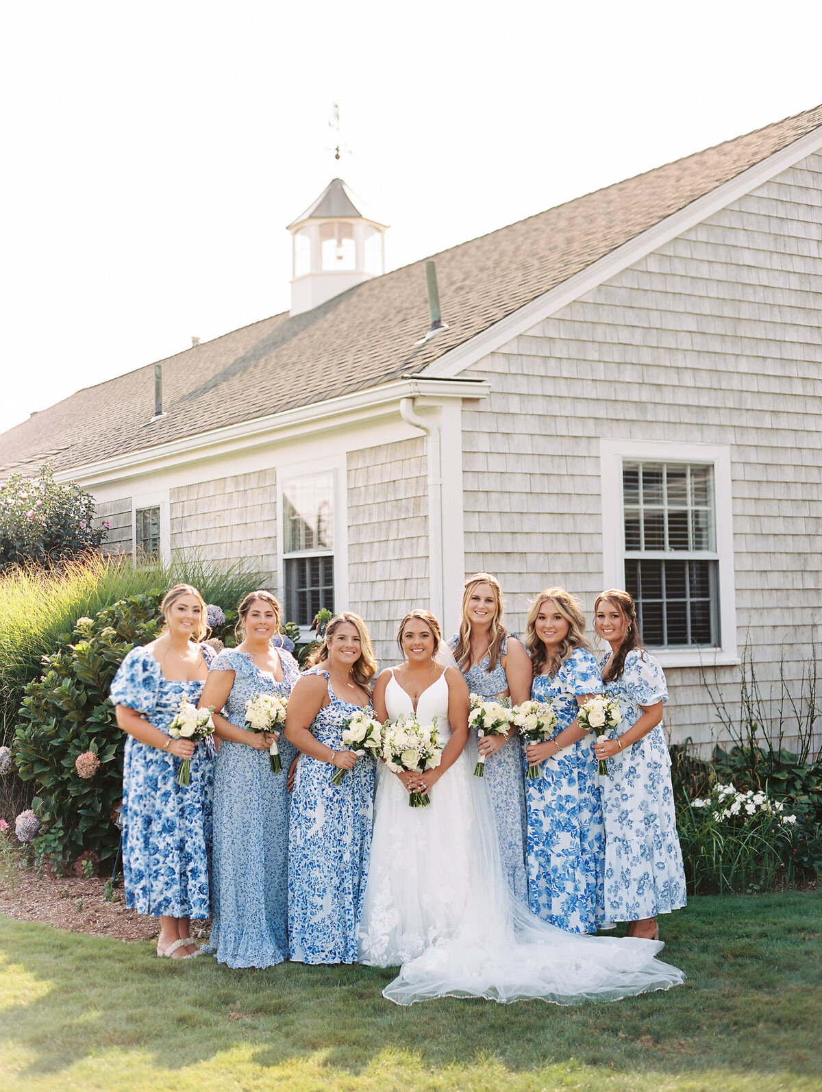 blue-and-white-bridesmaids-dresses